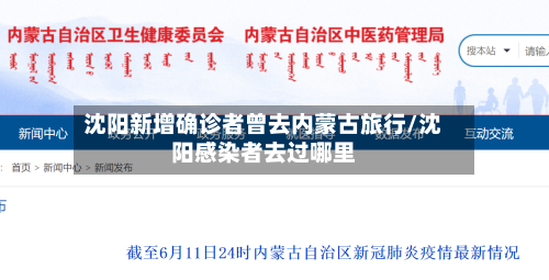 沈阳新增确诊者曾去内蒙古旅行/沈阳感染者去过哪里