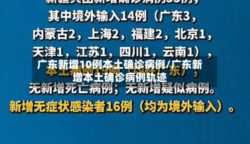 广东新增10例本土确诊病例/广东新增本土确诊病例轨迹
