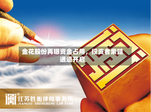 金花股份再曝资金占用，投资者索赔通道开启