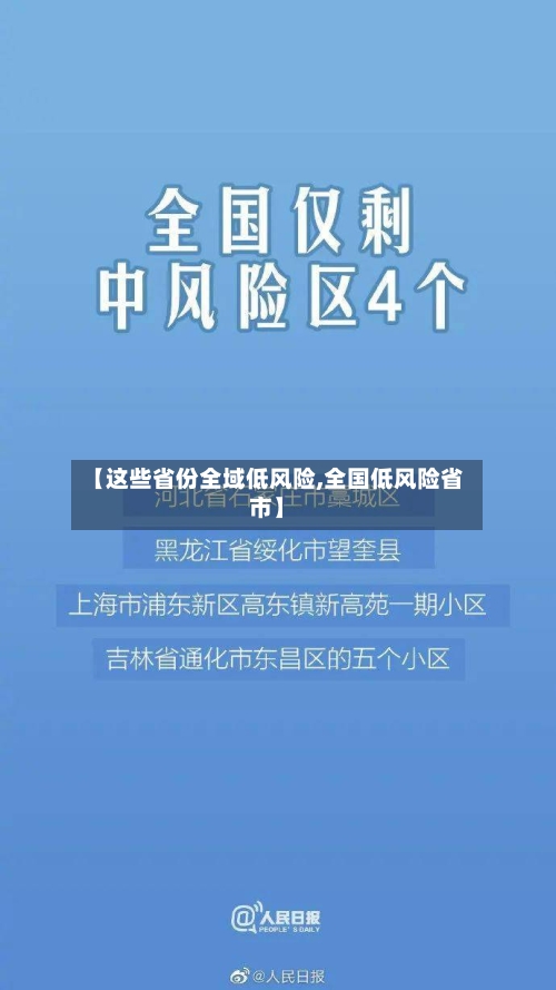 【这些省份全域低风险,全国低风险省市】