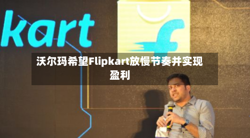 沃尔玛希望Flipkart放慢节奏并实现盈利