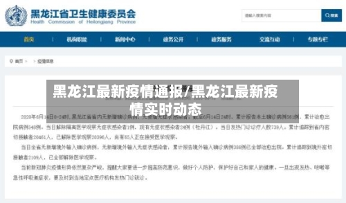 黑龙江最新疫情通报/黑龙江最新疫情实时动态