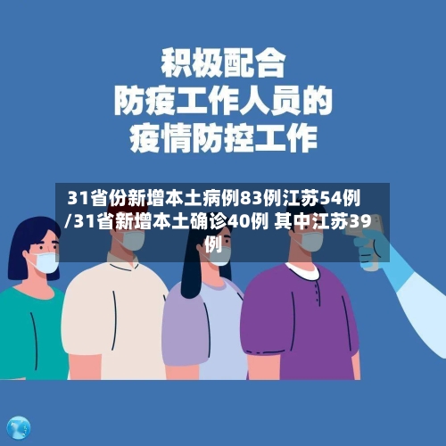 31省份新增本土病例83例江苏54例/31省新增本土确诊40例 其中江苏39例