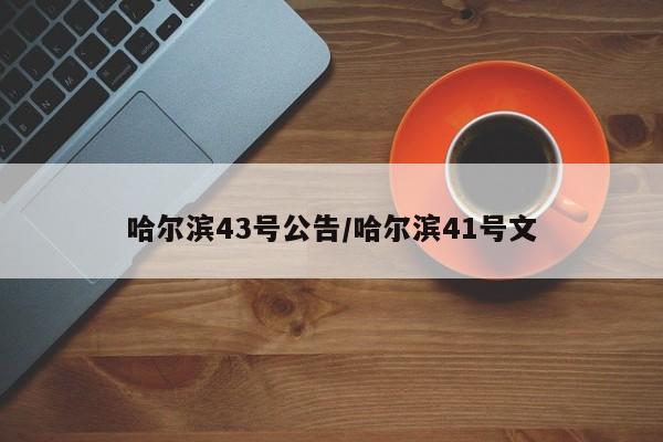 哈尔滨43号公告/哈尔滨41号文